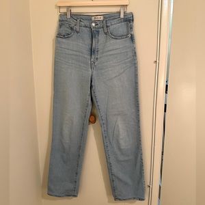 Madewell Perfect vintage Straight Jean Size 27